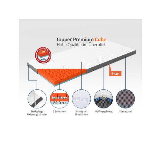Genius Eazzzy Topper Premium Cube